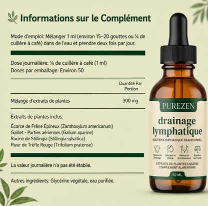 DRAINANT LYMPHATIQUE